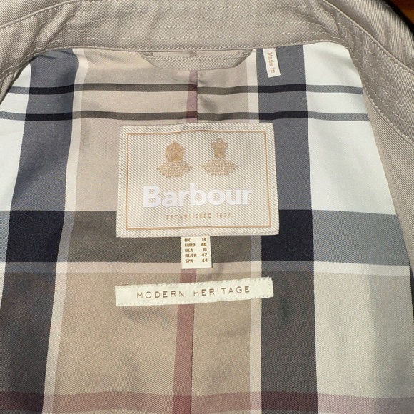 Barbour Women's Greta Trench Coat - Picture 7 of 7